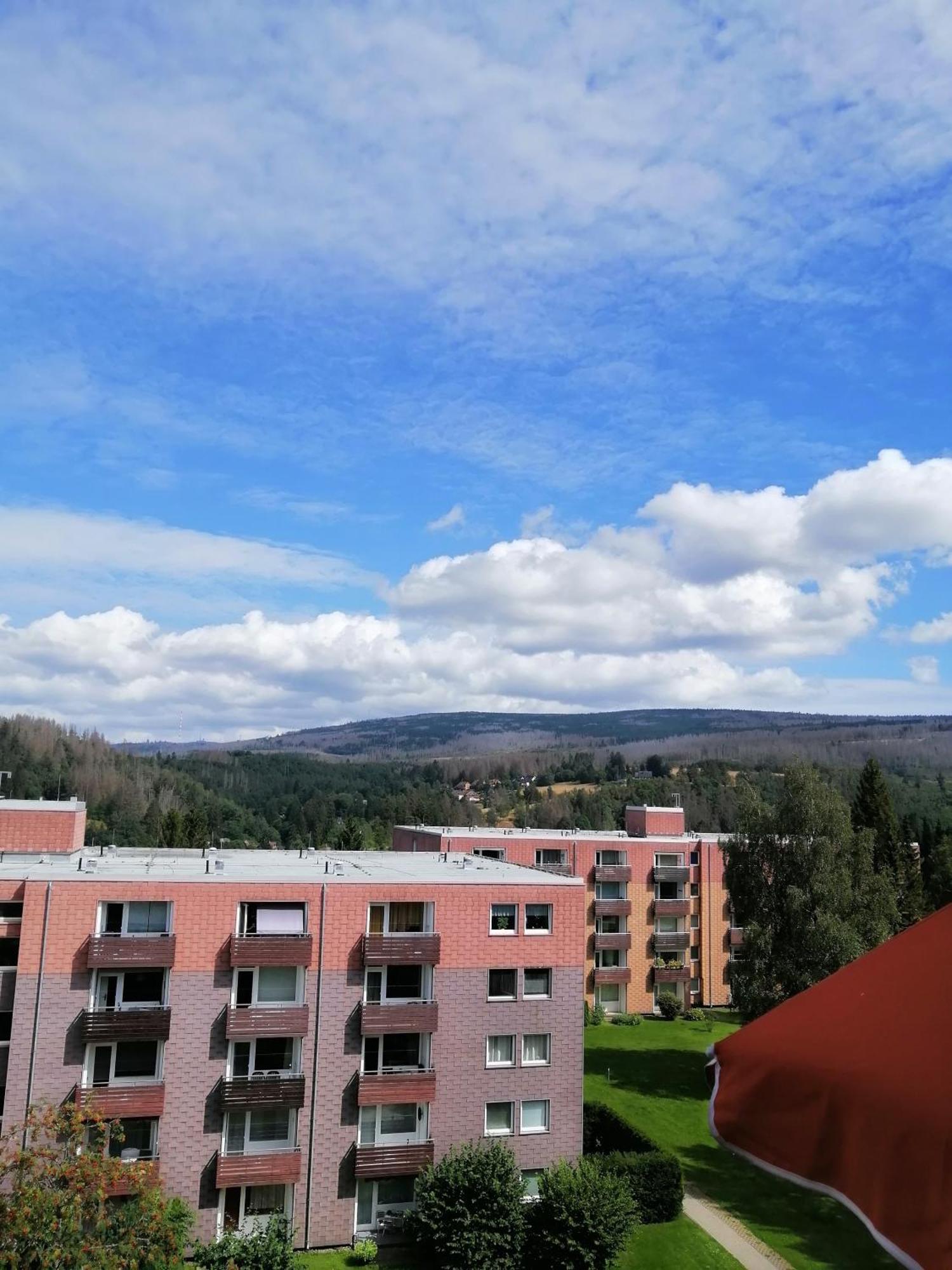 Fewo Brockenblick Panorama Altenau An Der Therme Luaran gambar